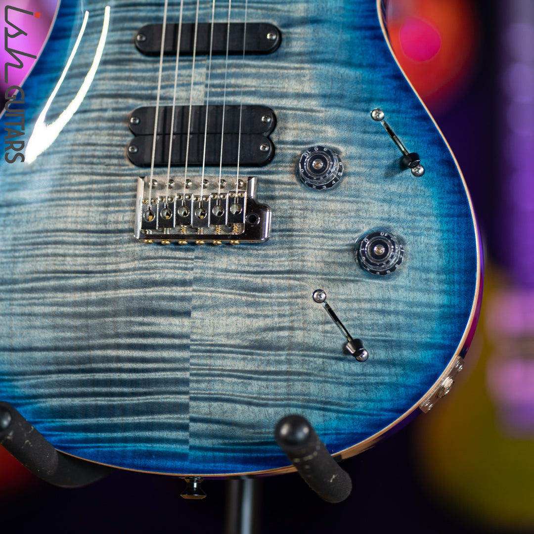 2011 PRS 513 Faded Blue Burst 10 Top