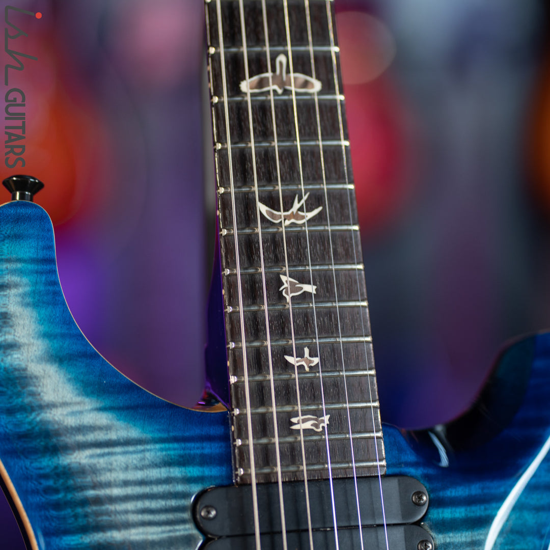 2011 PRS 513 Faded Blue Burst 10 Top