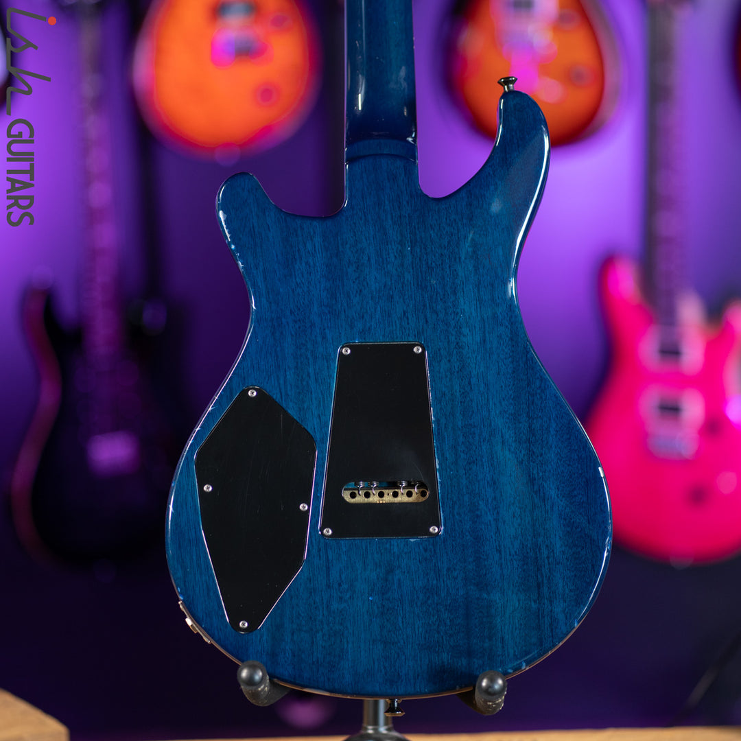 2011 PRS 513 Faded Blue Burst 10 Top