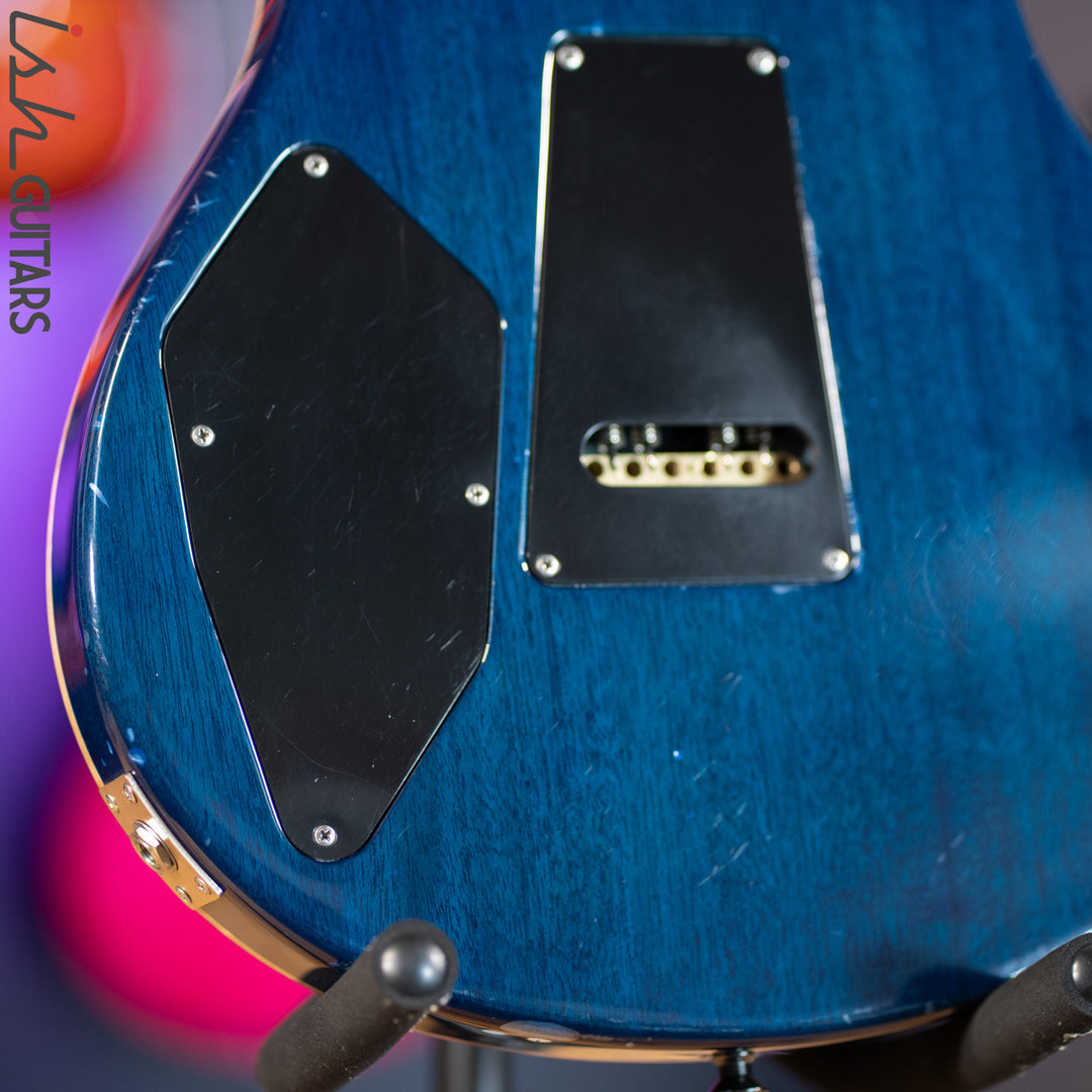 2011 PRS 513 Faded Blue Burst 10 Top