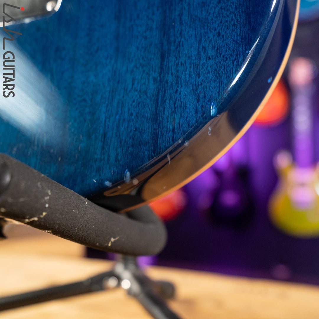 2011 PRS 513 Faded Blue Burst 10 Top