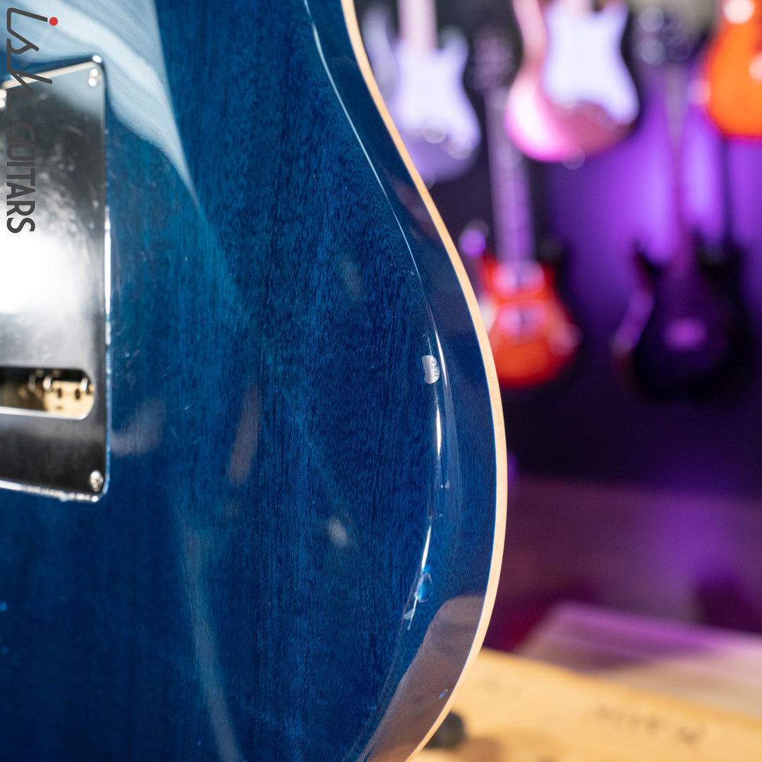 2011 PRS 513 Faded Blue Burst 10 Top
