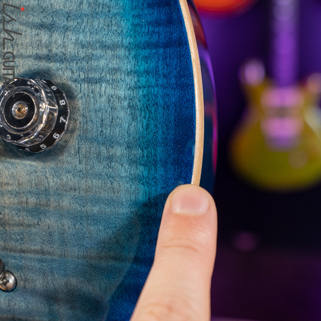 2011 PRS 513 Faded Blue Burst 10 Top