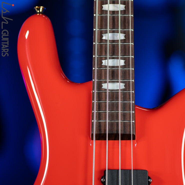 Spector Euro 4 Classic Red Gloss Bass Guitar Demo