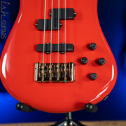 Spector Euro 4 Classic Red Gloss Bass Guitar Demo