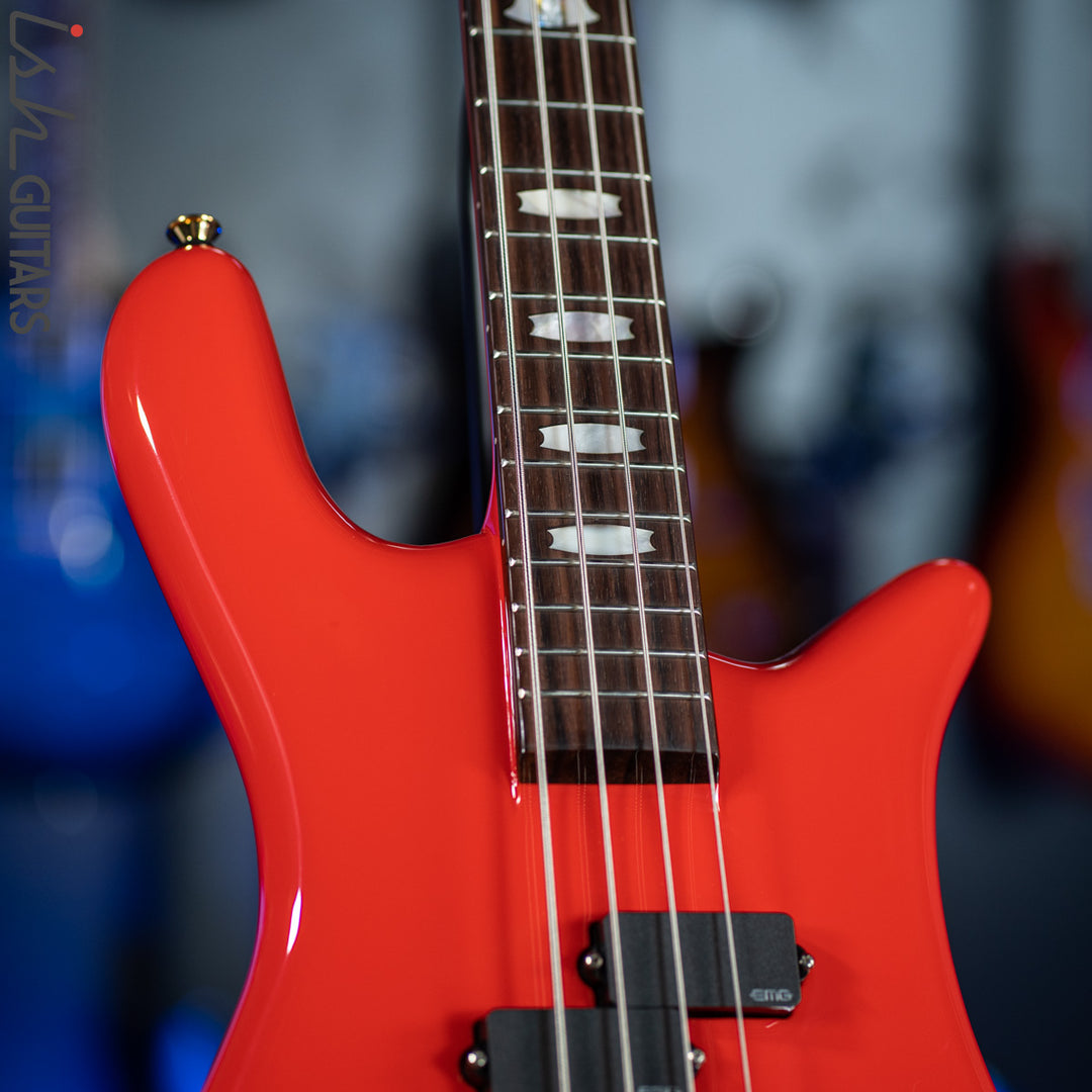 Spector Euro 4 Classic Red Gloss Bass Guitar Demo