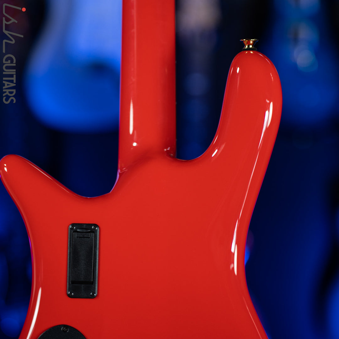 Spector Euro 4 Classic Red Gloss Bass Guitar Demo