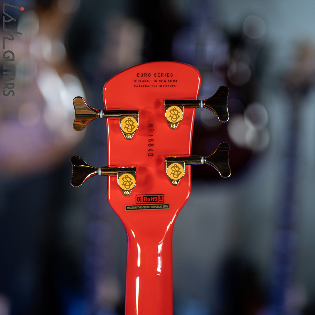 Spector Euro 4 Classic Red Gloss Bass Guitar Demo