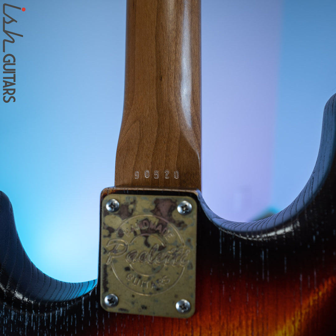 Paoletti Stratospheric Loft Pickled Finish 3 Tone Burst