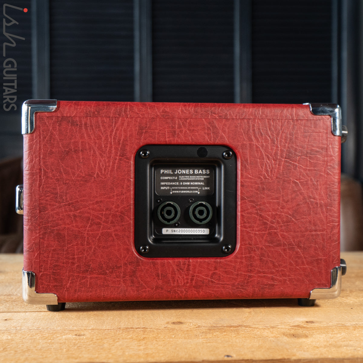 Phil Jones Bass Compact-2 Cab Red – Ish Guitars