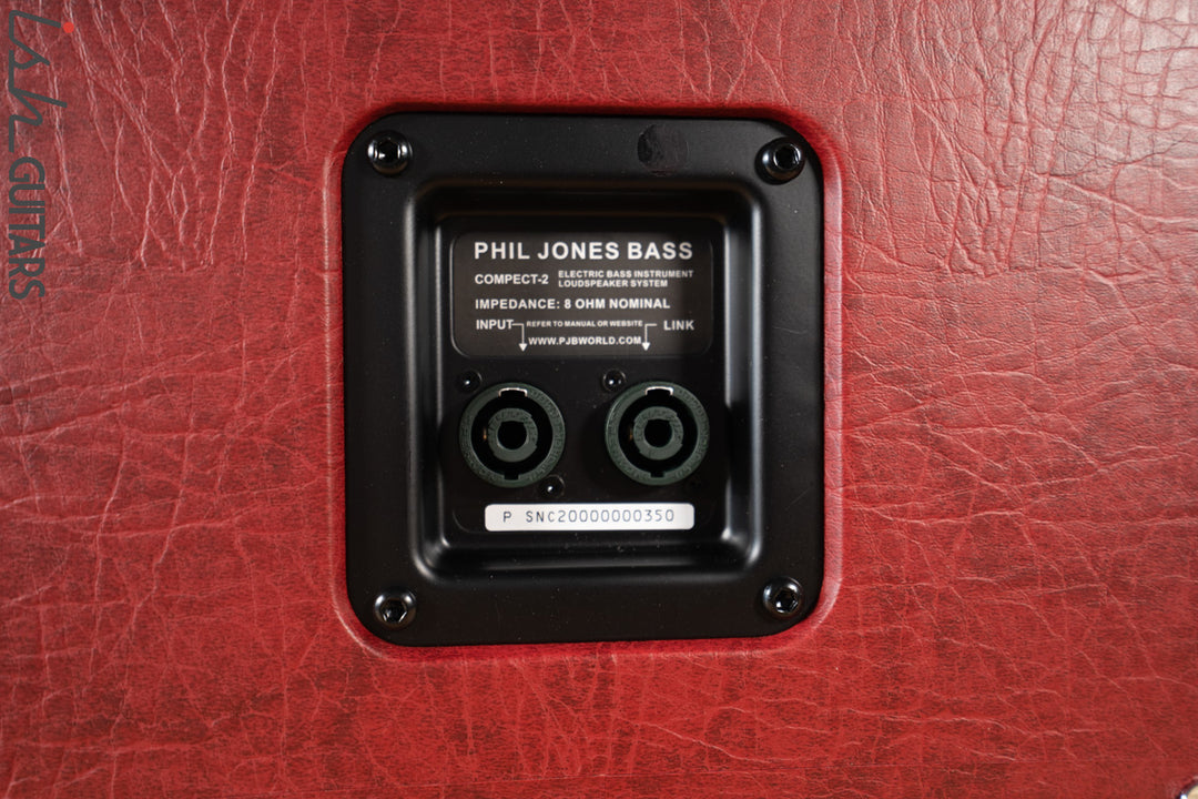 Phil Jones Bass Compact-2 Cab Red