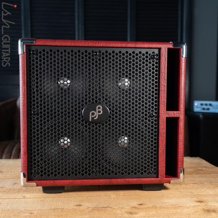 Phil Jones Bass Compact-4 400W Speaker Cabinet Red