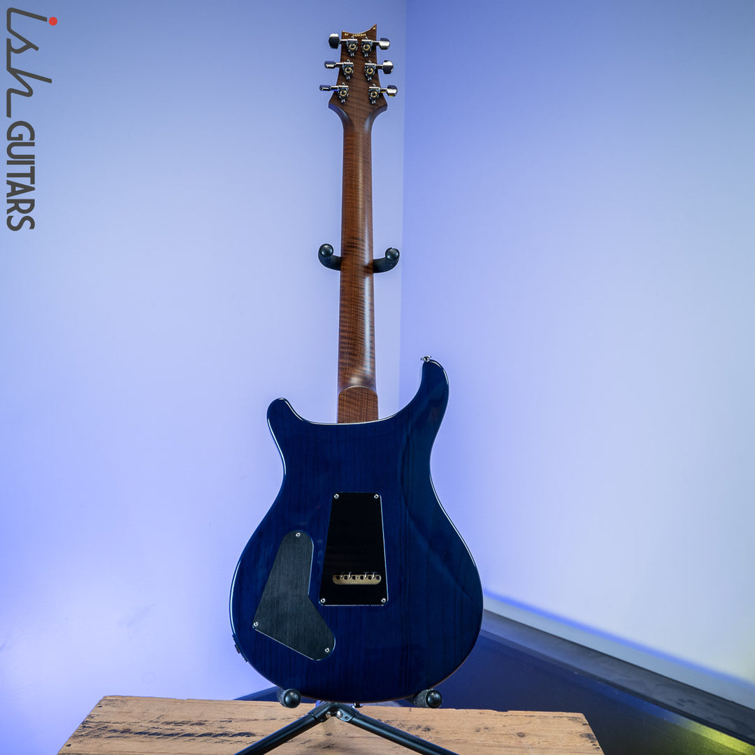 PRS Wood Library Custom 22 Soapbar River Blue Burst
