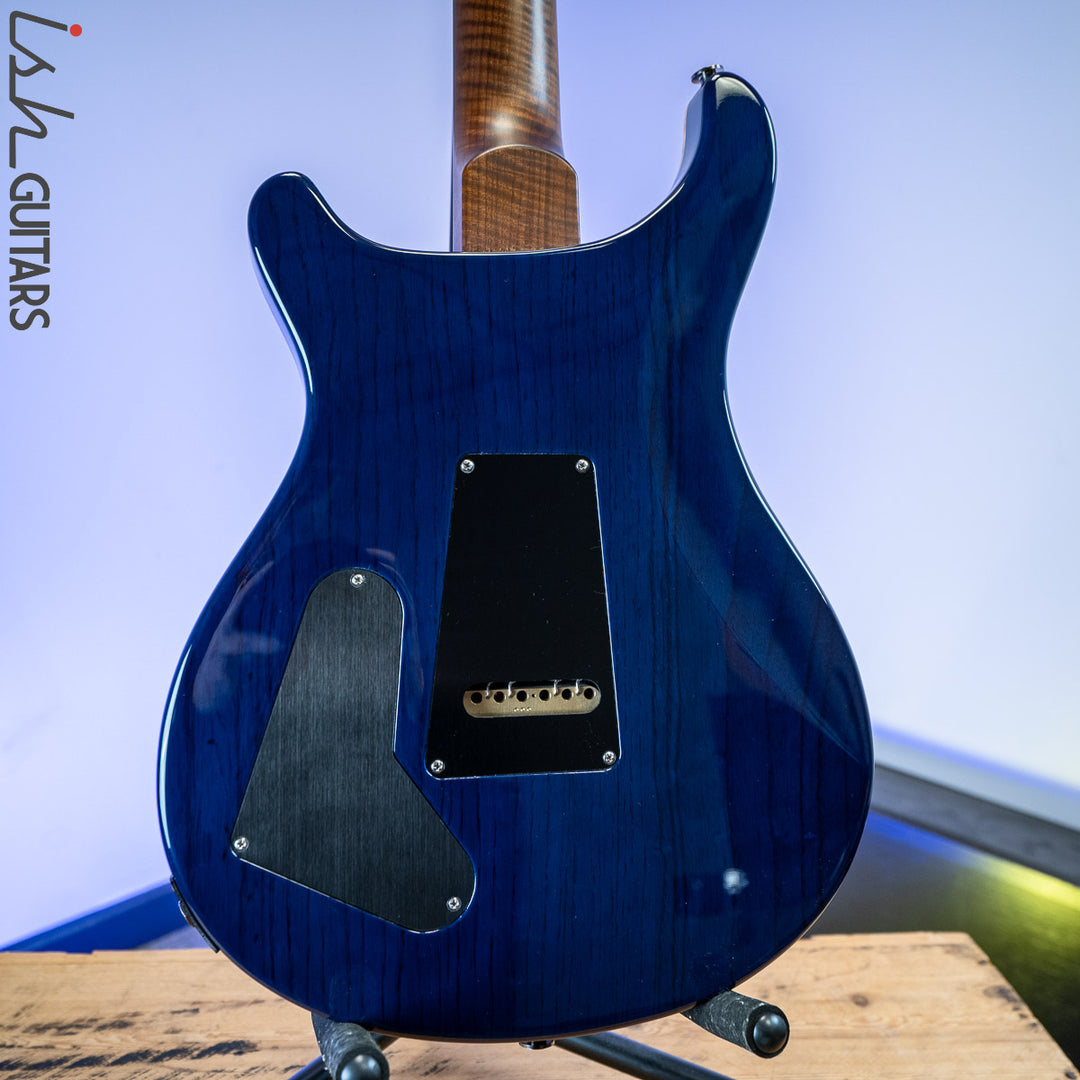 PRS Wood Library Custom 22 Soapbar River Blue Burst