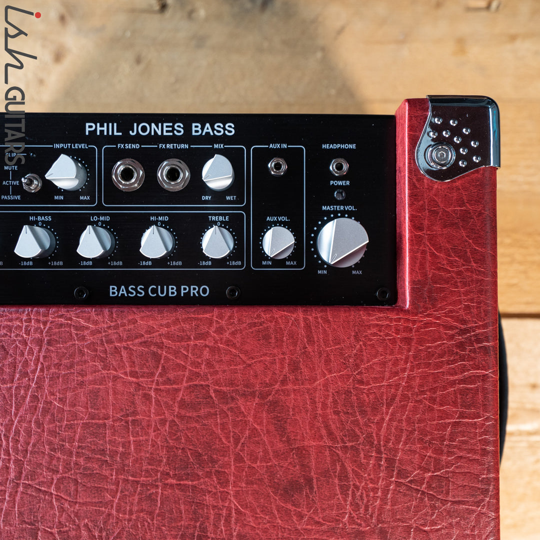 Phil Jones Bass CUB Pro BG-120 Red – Ish Guitars