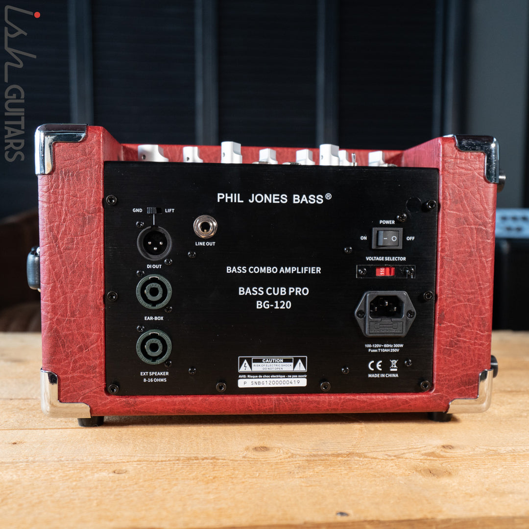Phil Jones Bass CUB Pro BG-120 Red