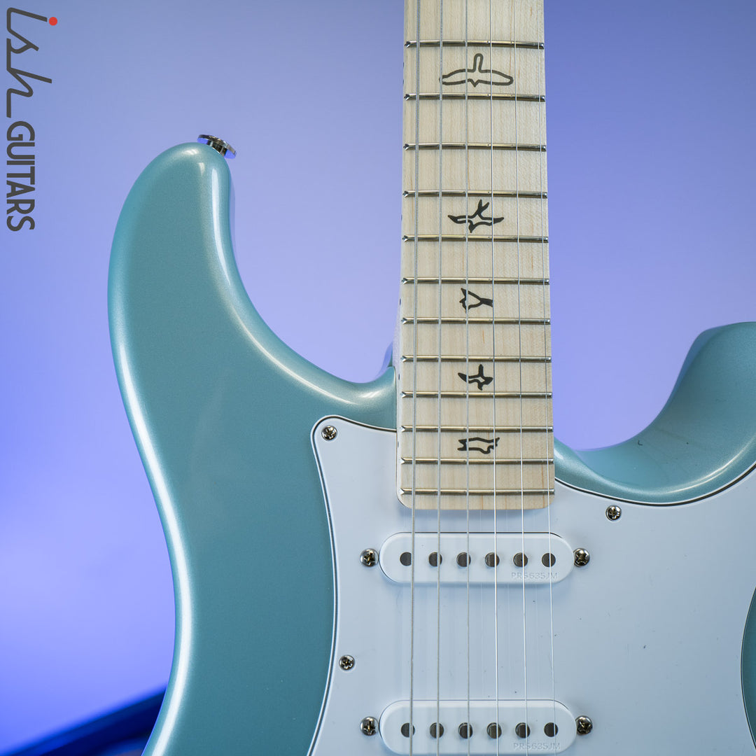 PRS Silver Polar Blue Maple Fretboard