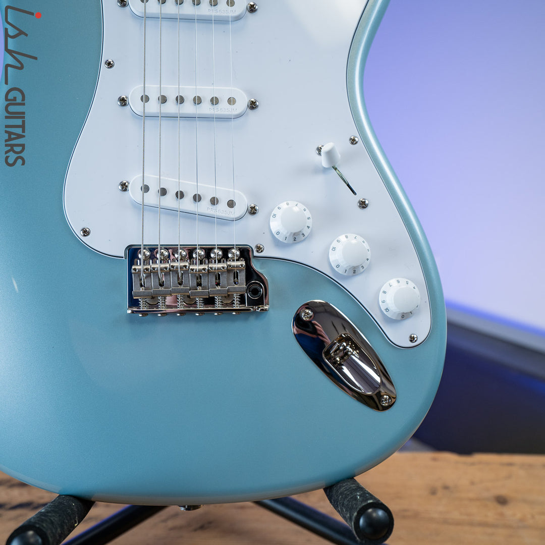 PRS Silver Polar Blue Maple Fretboard