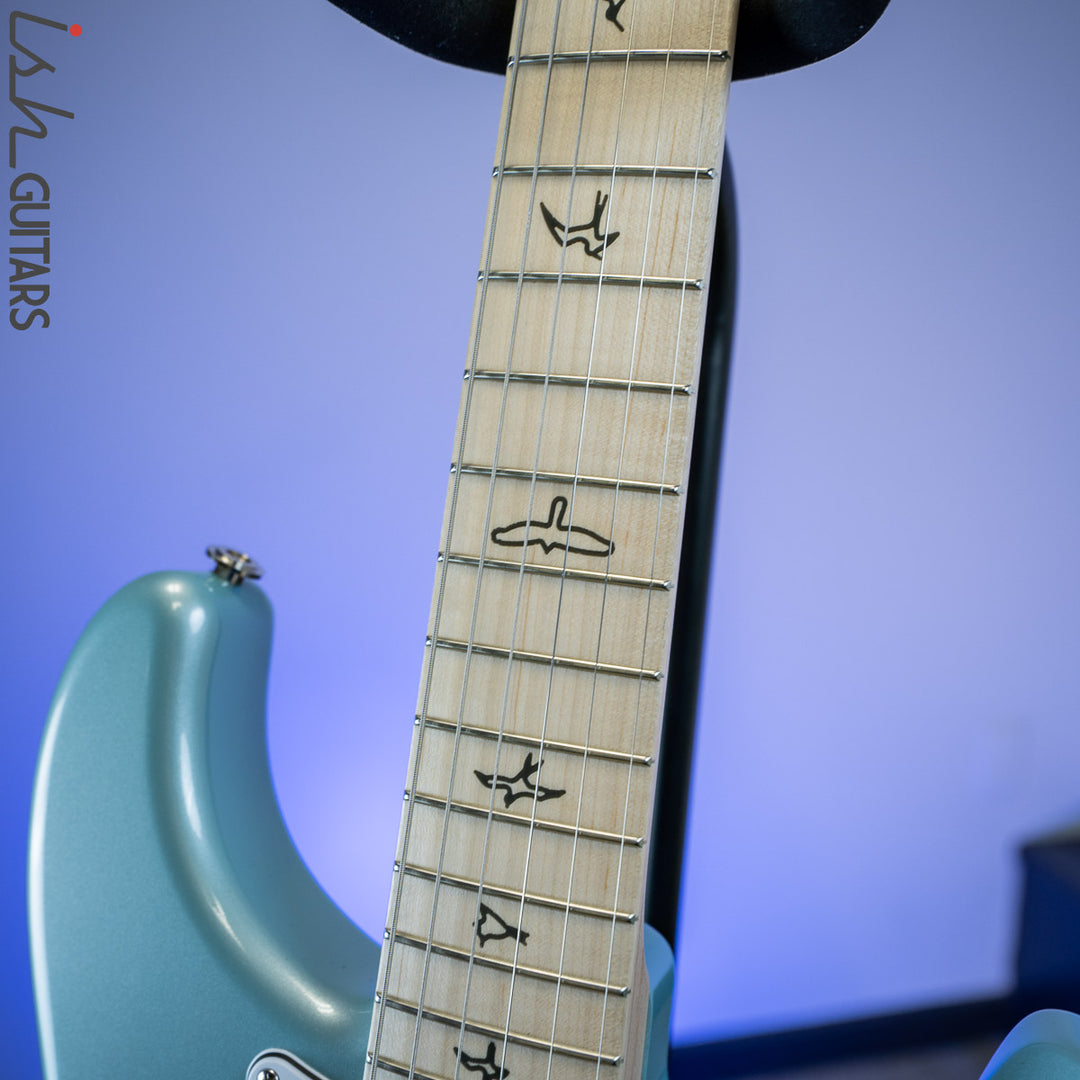 PRS Silver Polar Blue Maple Fretboard