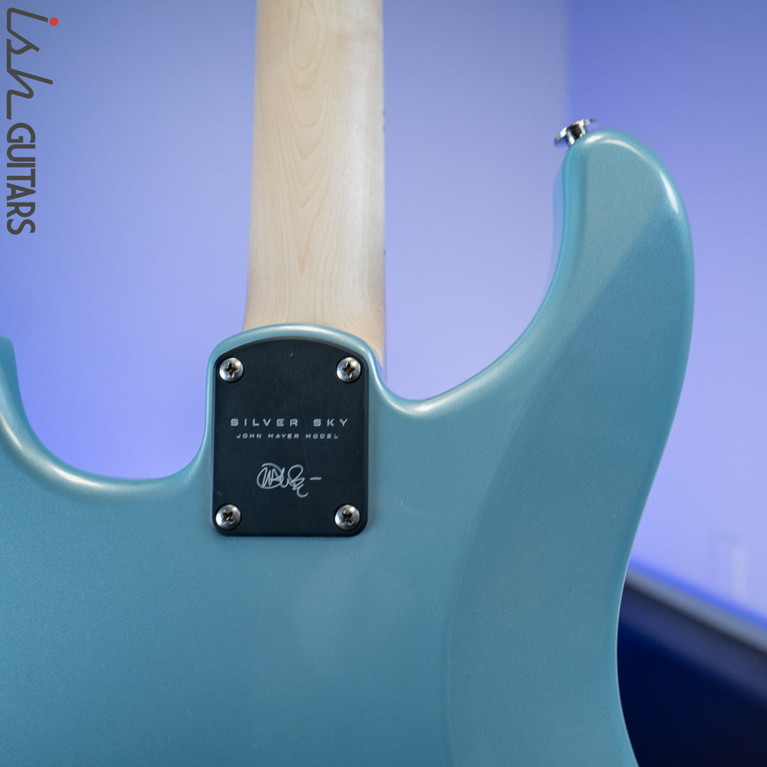 PRS Silver Polar Blue Maple Fretboard