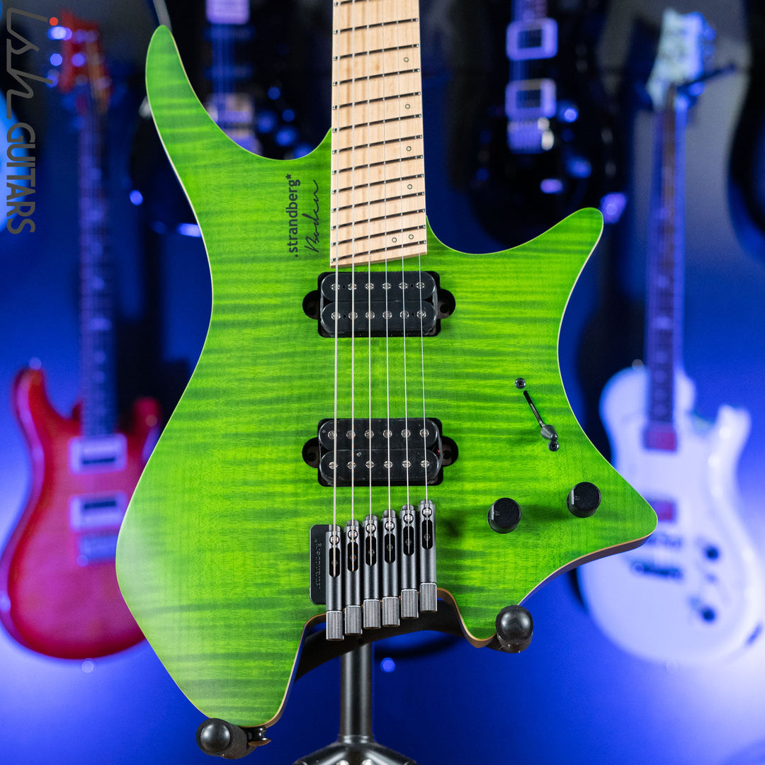 Strandberg Boden Standard NX 6 Multiscale Headless Guitar Green
