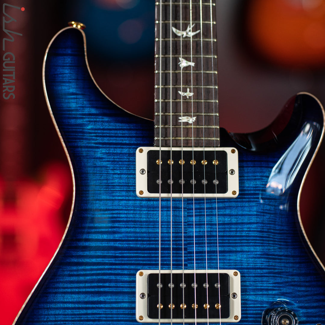 PRS Custom 22 Piezo Aquamarine Purple Burst 10 Top