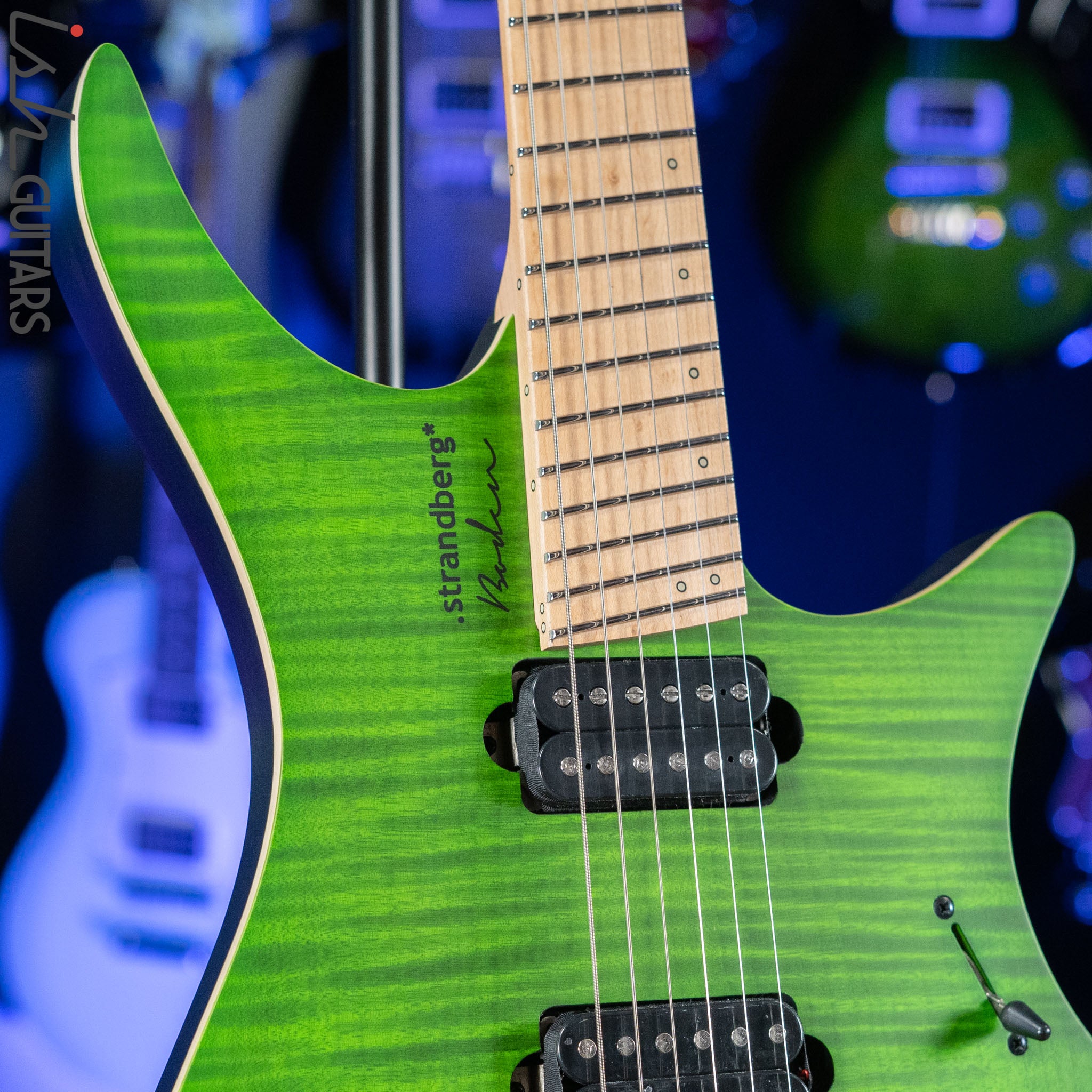Strandberg Boden Standard NX 6 Multiscale Headless Guitar Green