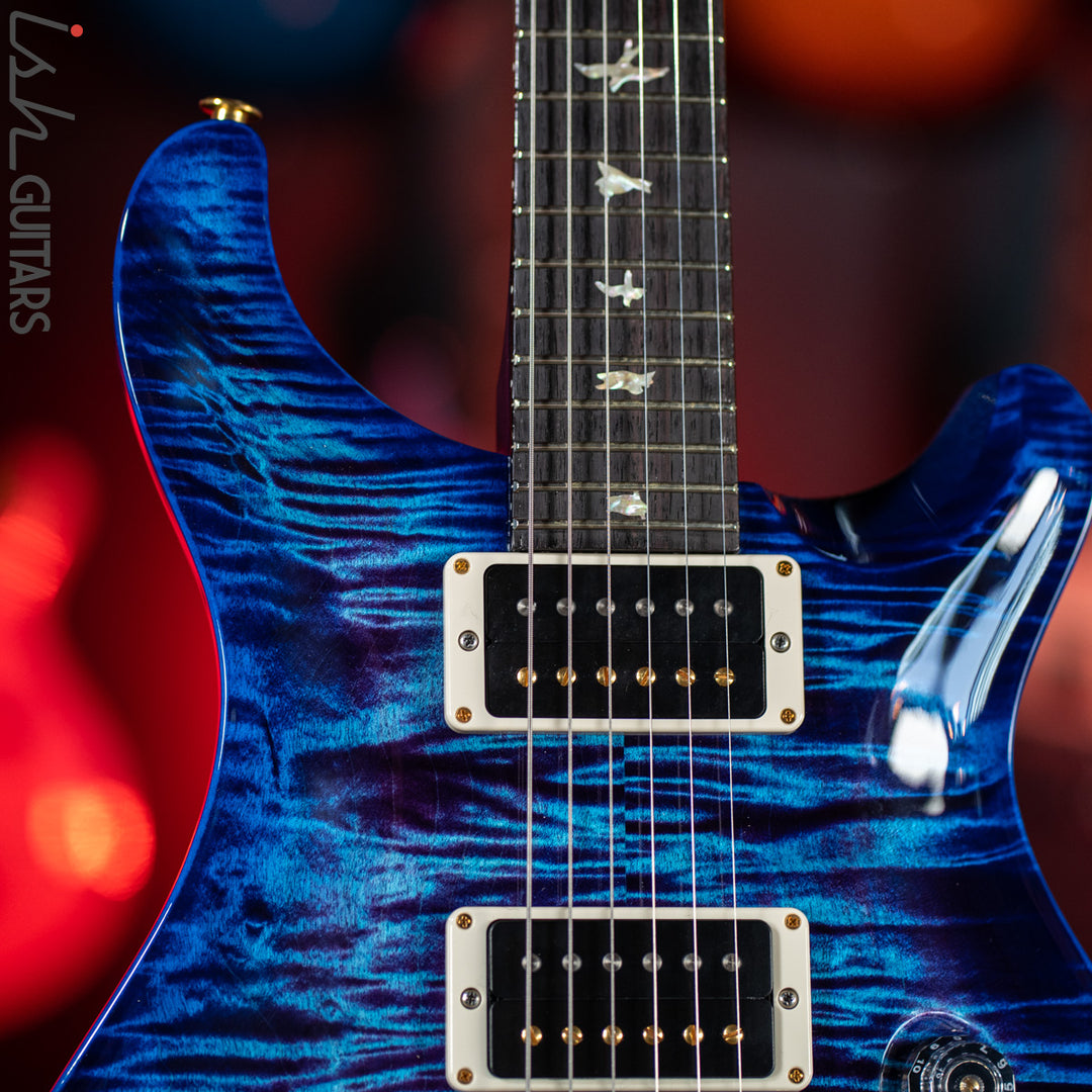 PRS 35th Anniversary Custom 24 Aqua Blue Wrap 10 Top