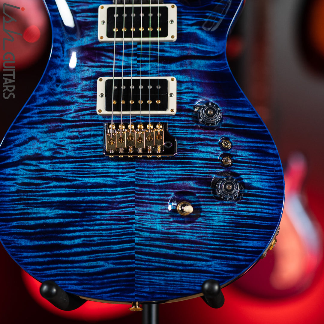 PRS 35th Anniversary Custom 24 Aqua Blue Wrap 10 Top