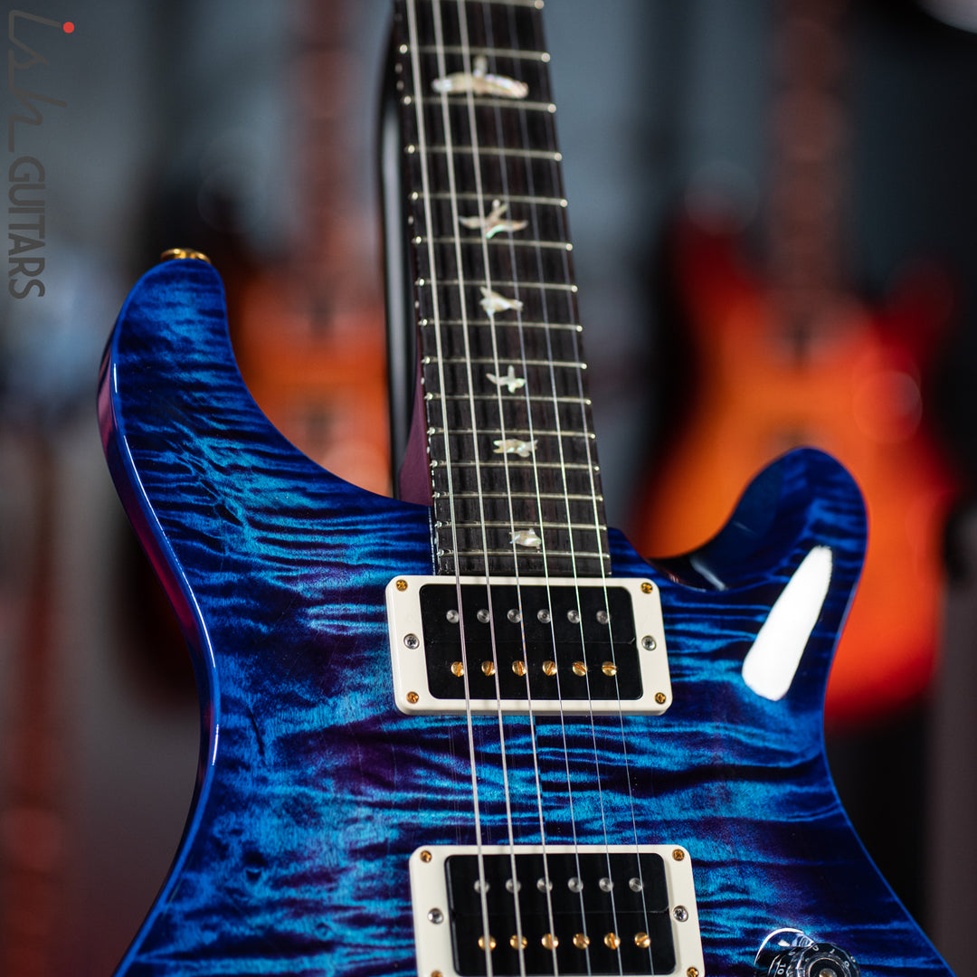 PRS 35th Anniversary Custom 24 Aqua Blue Wrap 10 Top