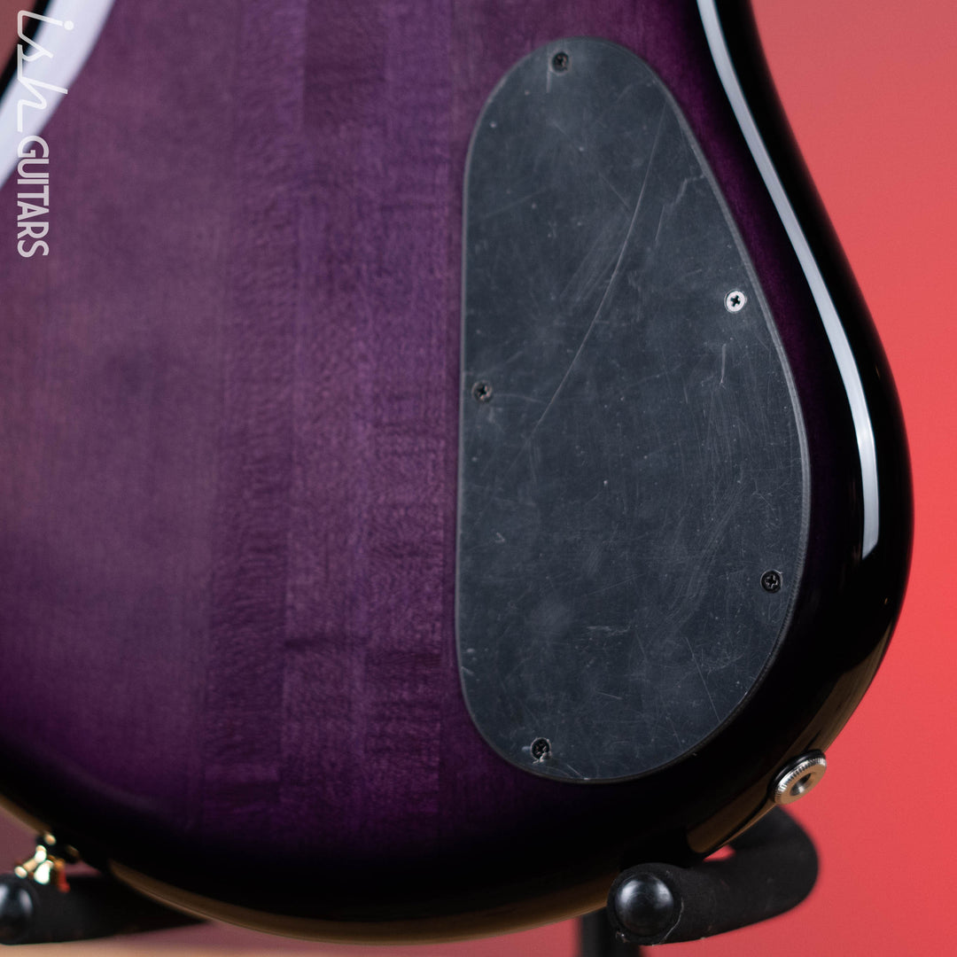 Spector Euro4 LT 4-String Bass Left Handed Violet Fade Gloss - Demo
