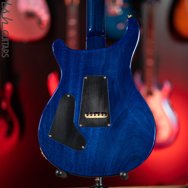 PRS 35th Anniversary Custom 24 Aqua Blue Wrap 10 Top – Ish Guitars