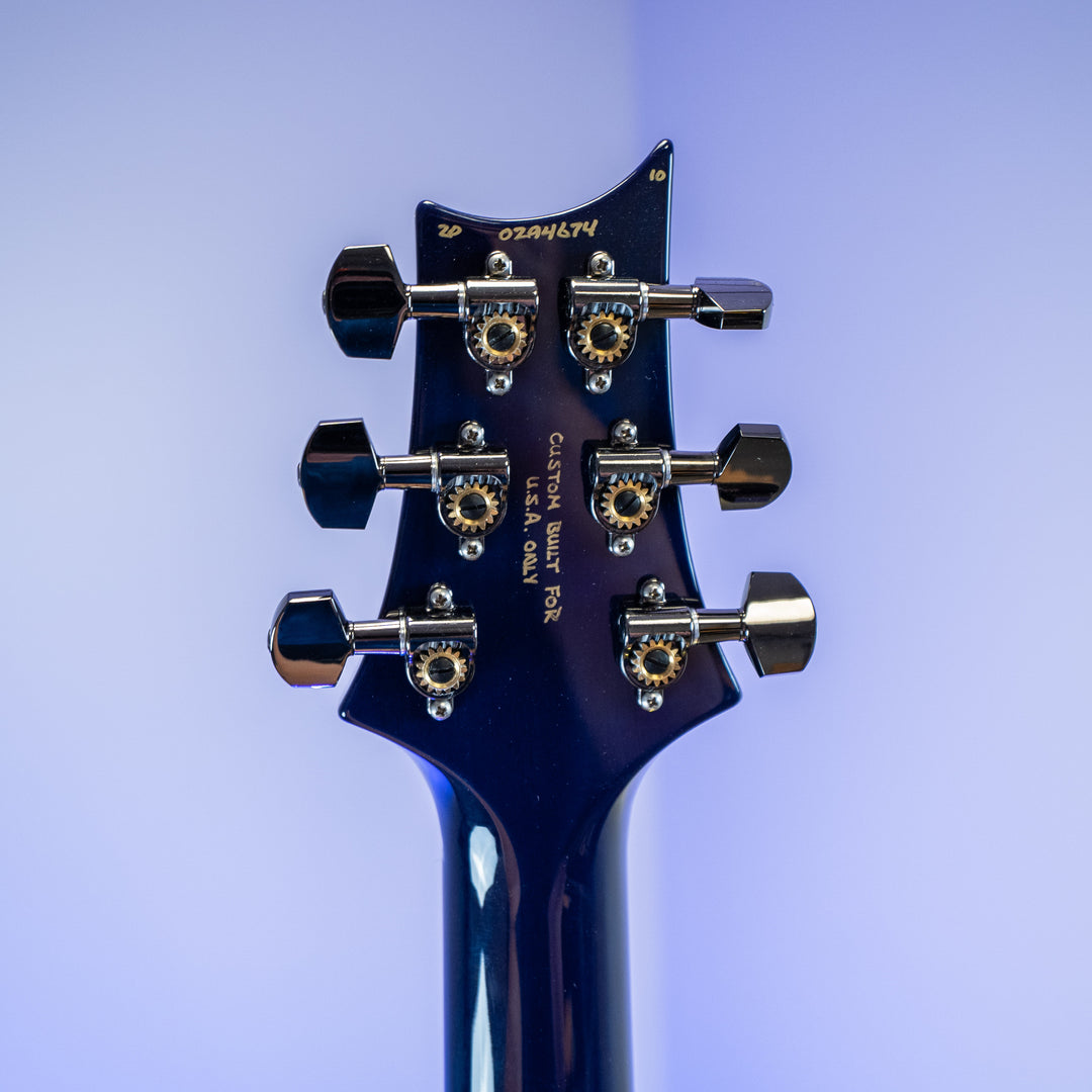PRS Custom 24 Wood Library Makena Blue Brazilian Rosewood