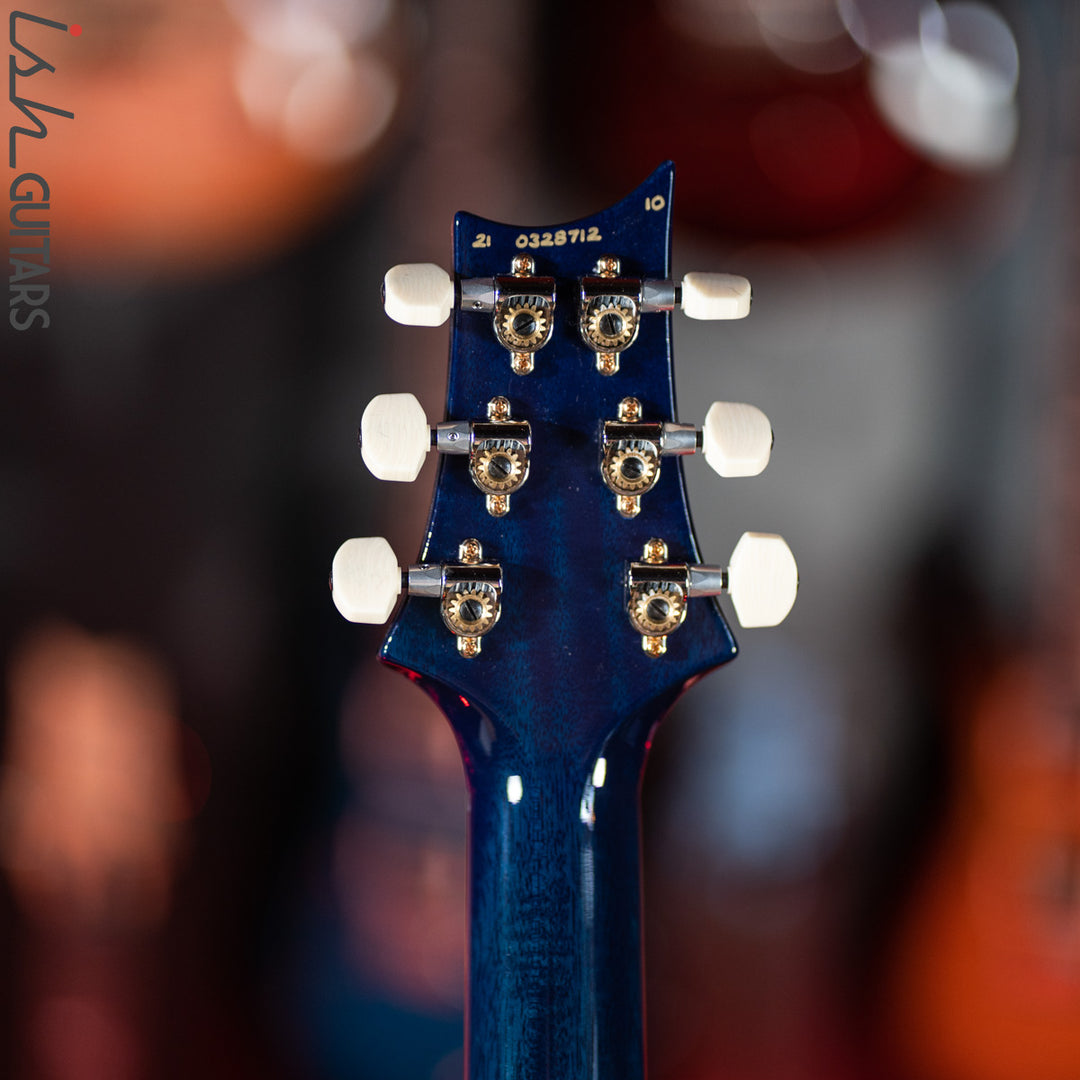 PRS 35th Anniversary Custom 24 Aqua Blue Wrap 10 Top