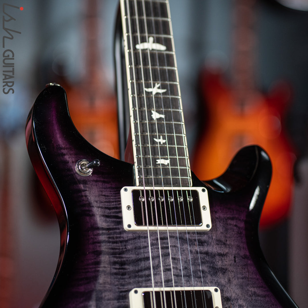 PRS S2 McCarty 594 Charcoal Purple Smokewrap Burst Custom Color