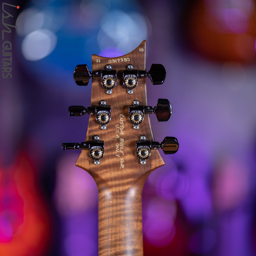 PRS Custom 24 Wood Library Copperhead Burst One Piece Quilt 10 Top
