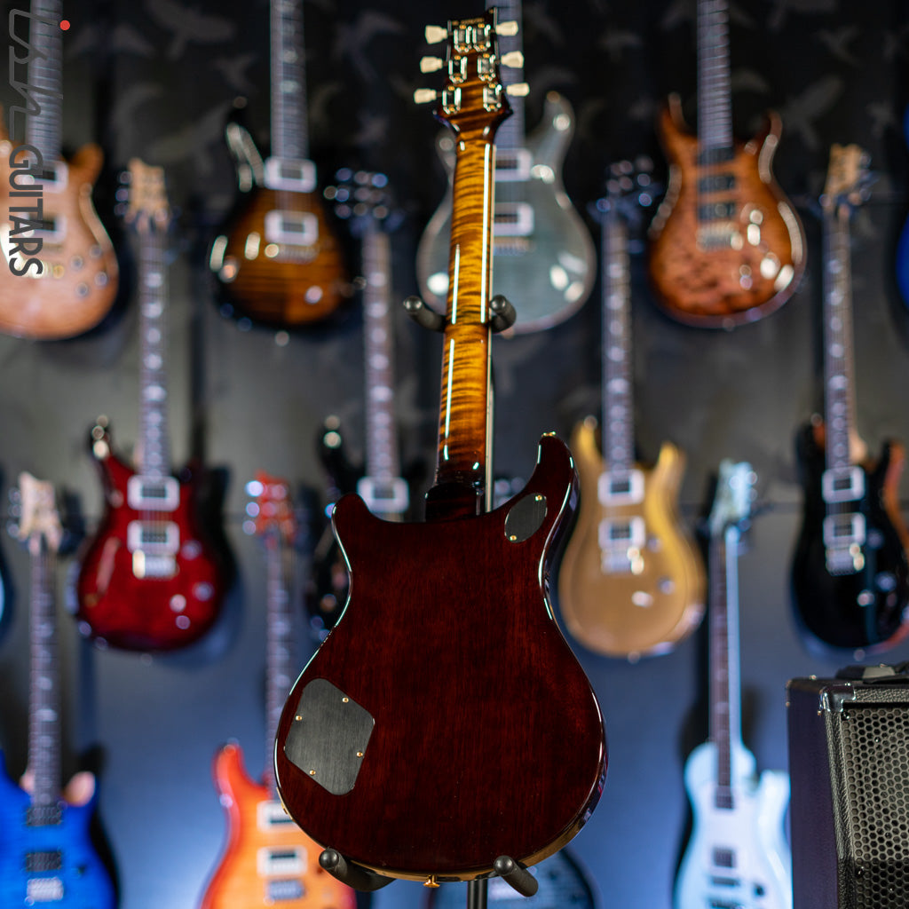 PRS McCarty 594 10 Top Quilt Black Gold Smoked Wrap