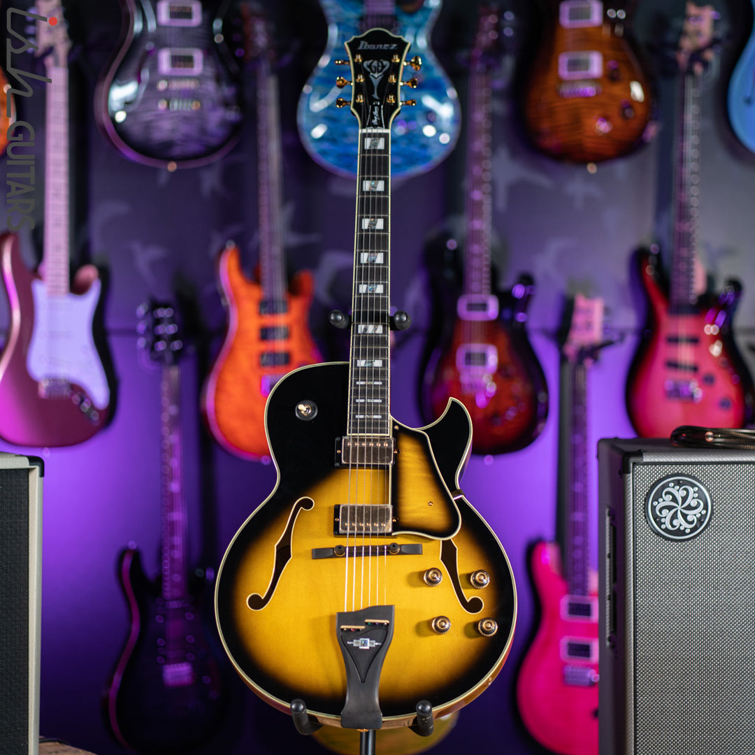 Ibanez LGB300 George Benson Signature Yellow Sunburst