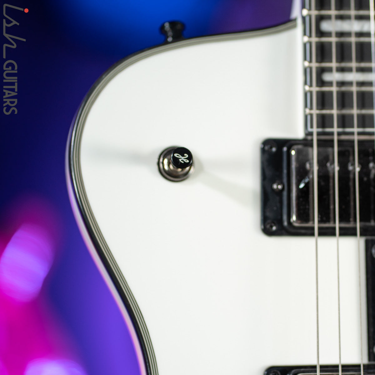 Hagstrom Fantomen Custom White Gloss Electric Guitar – Ish Guitars