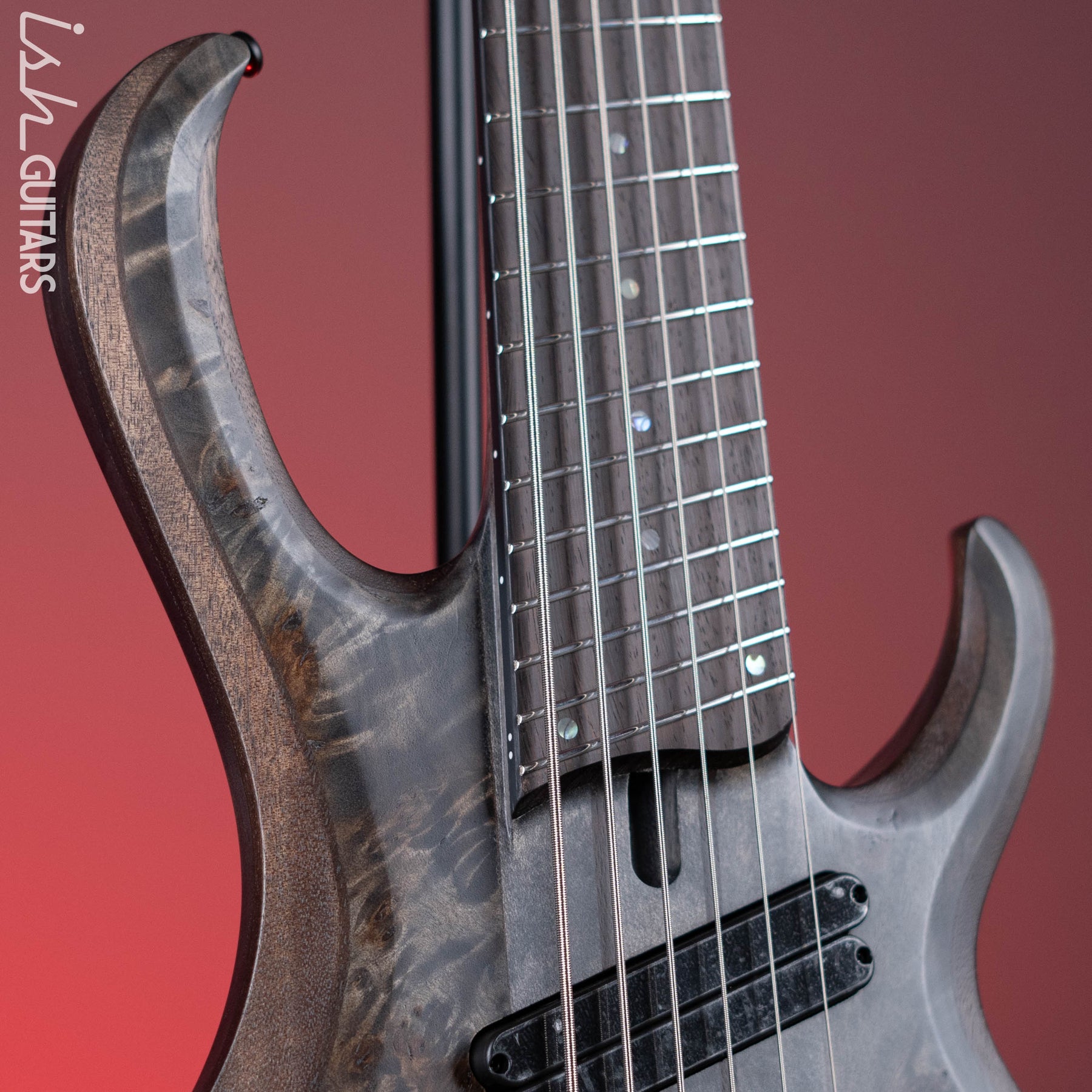 Ibanez BTB806MS Multi-Scale 6-String Bass Transparent Grey Flat