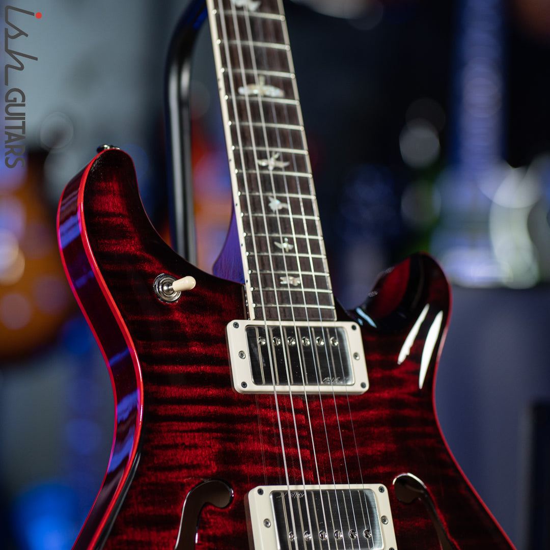 PRS McCarty 594 Hollowbody II Custom Color Fire Red Wrap