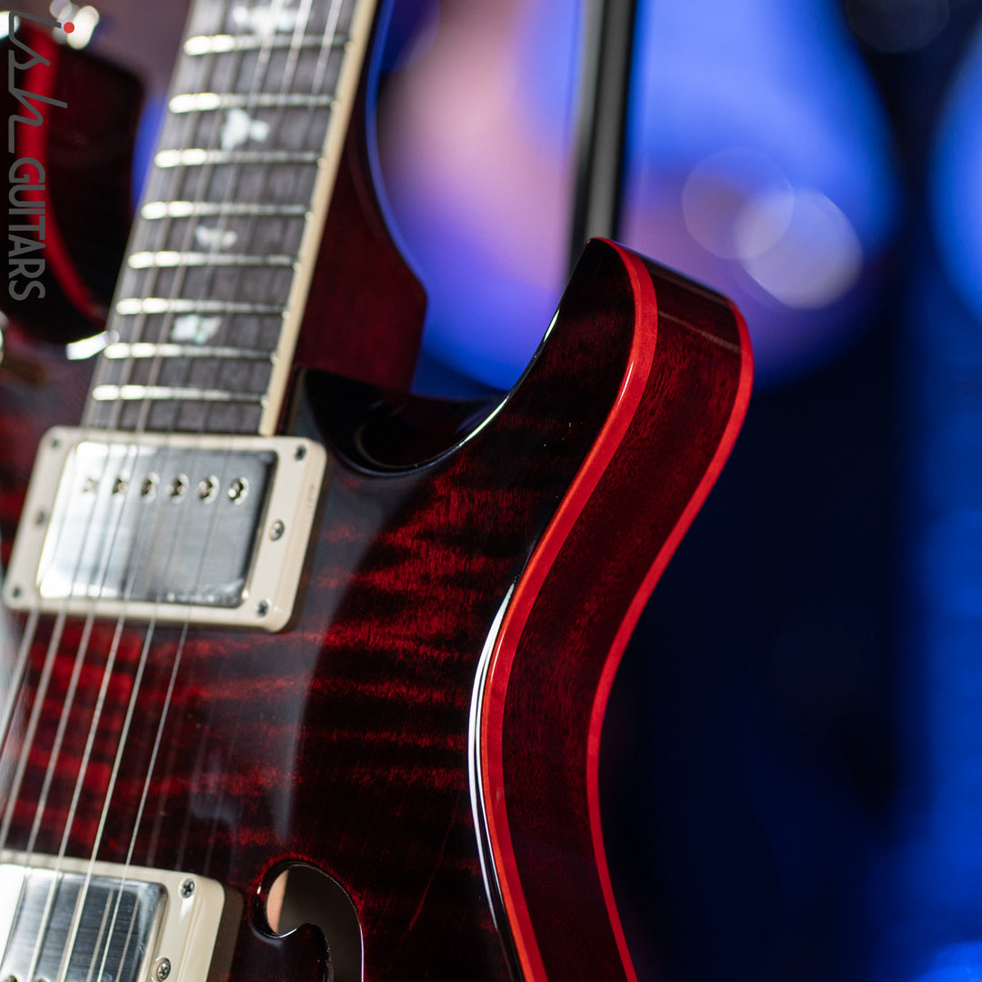 PRS McCarty 594 Hollowbody II Custom Color Fire Red Wrap