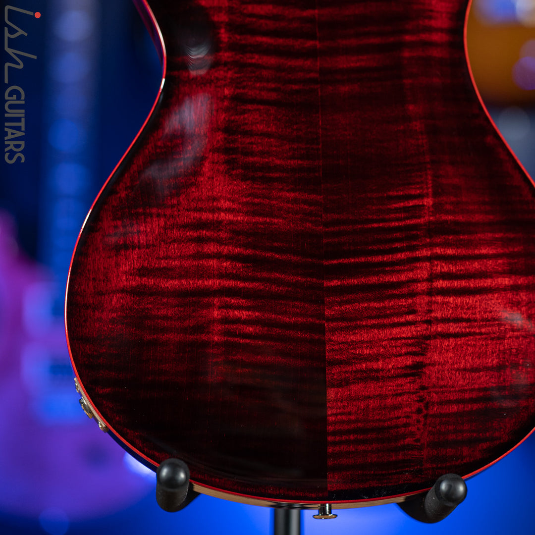 PRS McCarty 594 Hollowbody II Custom Color Fire Red Wrap