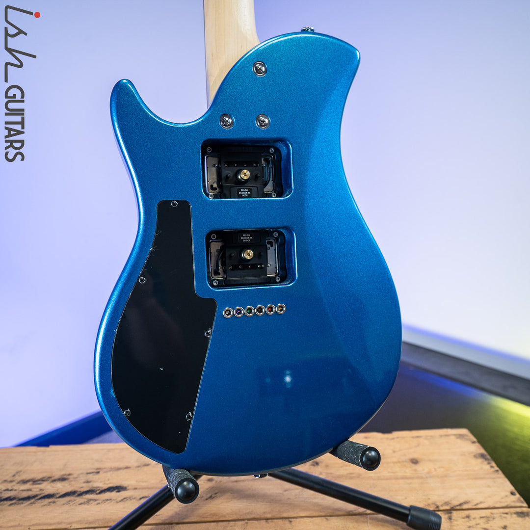 Trinity by Relish Metallic Blue w/ Extra Pickups