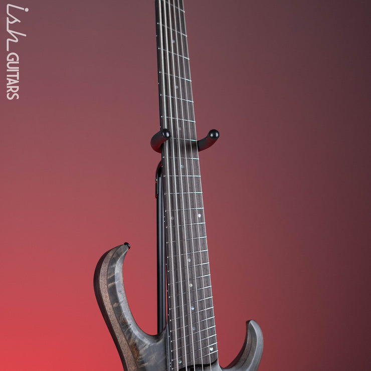 Ibanez BTB806MS Multi-Scale 6-String Bass Transparent Grey Flat Demo