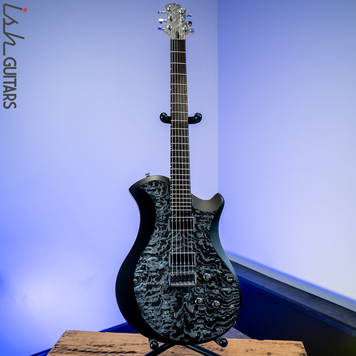 Relish Mary One Tamo Ash Black – Ish Guitars