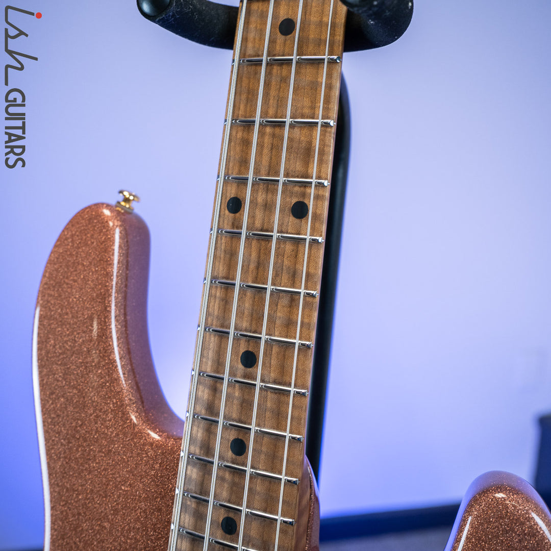 2020 Music Man Stingray HH BFR Pink Champagne Sparkle