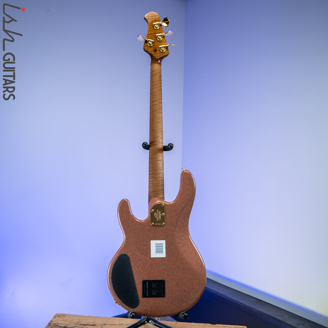 2020 Music Man Stingray HH BFR Pink Champagne Sparkle
