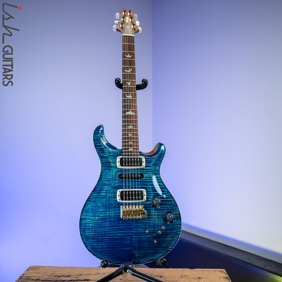 PRS Experience Modern Eagle V River Blue 10 Top