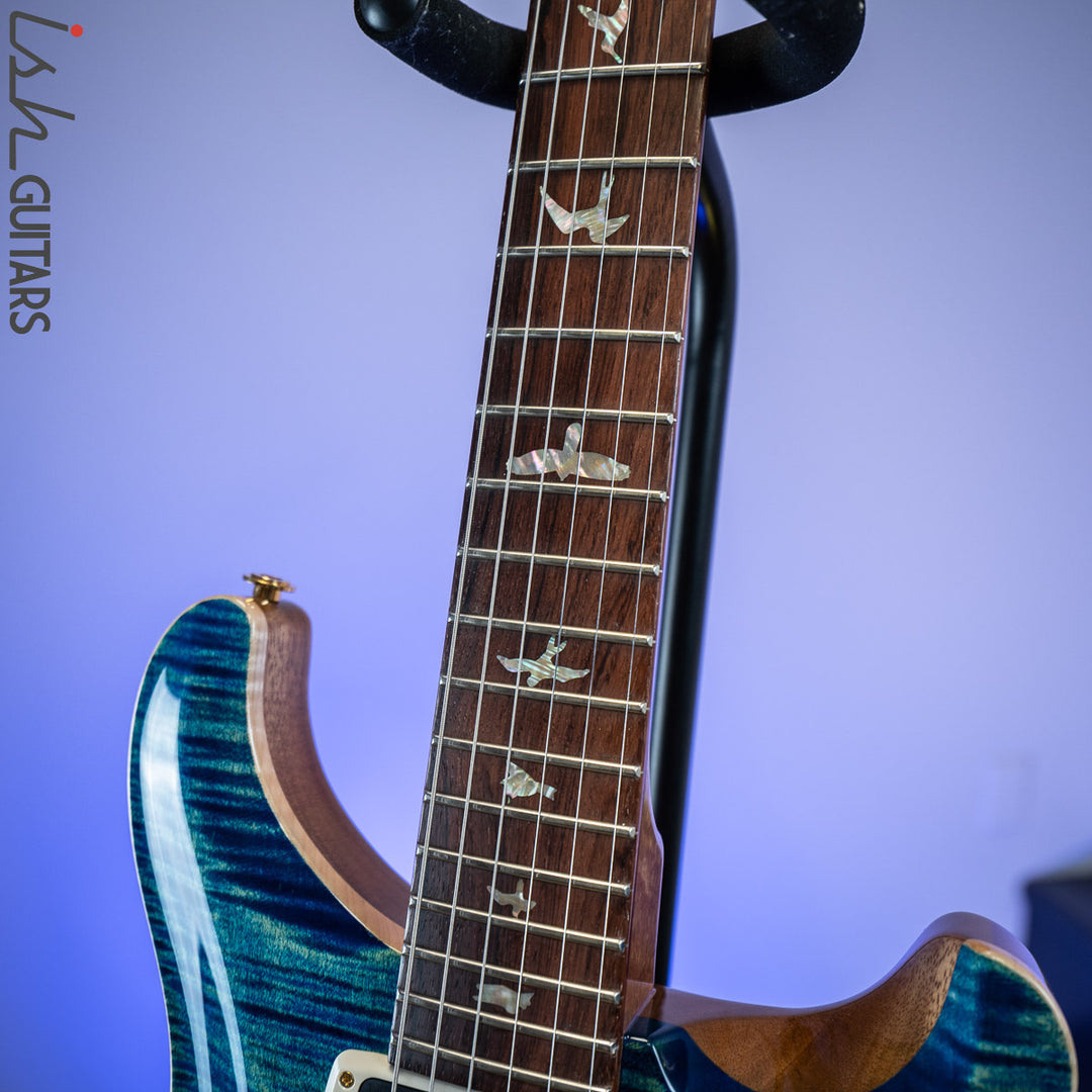 PRS Experience Modern Eagle V River Blue 10 Top